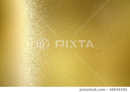 Glowing gold metallic wall, abstract texture 48649398