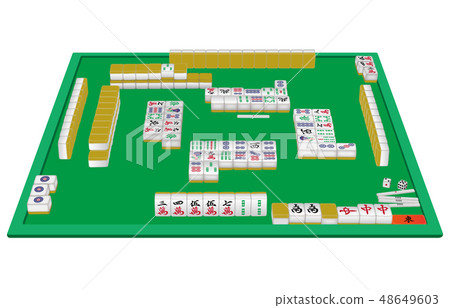Mahjong big tile 48649603