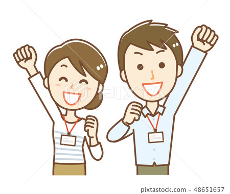 私人服裝員工性別姿勢 私人服裝員工性別姿勢 48651657