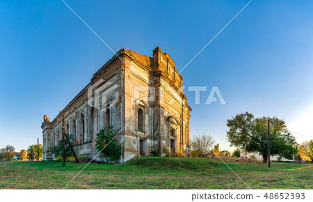 Abandoned Zelts Catholic Church, Ukraine 48652393
