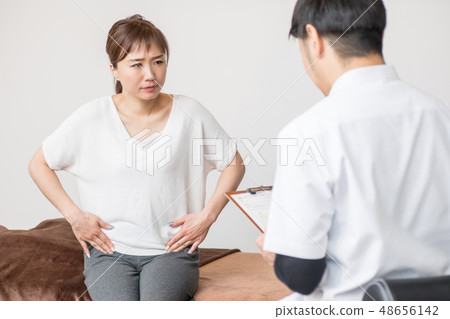 接受諮詢的婦女（骨盆） 48656142