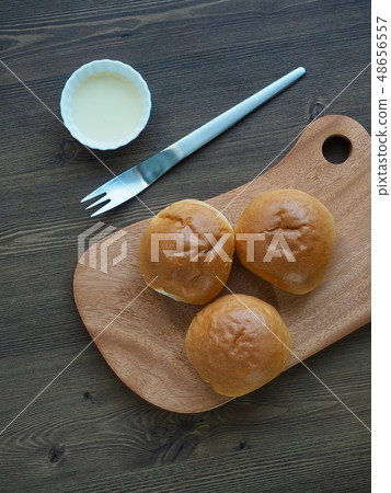 Morning bread and honey Morning bread and honey 48656557