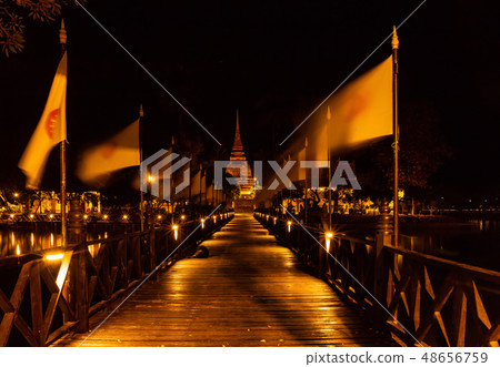 Sukhothai historical park and surrounding area Sukhothai historical park and surrounding area 48656759