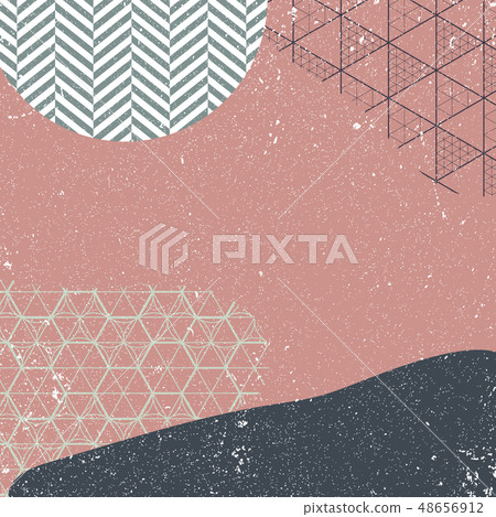 Japanese template vector. Geometric background Japanese template vector. Geometric background 48656912