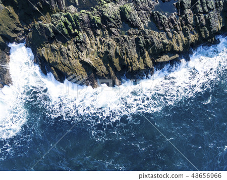 Otaru Kinzu Aerial photograph (waving beyond bird's eye view) 48656966