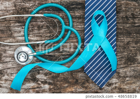 Blue ribbon prostate cancer awareness men health Blue ribbon prostate cancer awareness men health 48658819