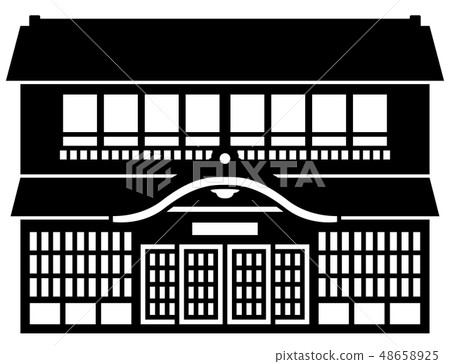 Onsen Ryokan Sento Illustration Onsen Ryokan Sento Illustration 48658925