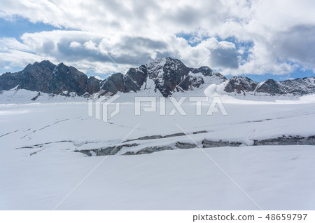 Mountain landscape in Europe Alps mountains Mountain landscape in Europe Alps mountains 48659797