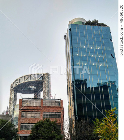 建築，城市，建築，建築森林，城市形象，現代，城市，垂直，市中心，酷，剛性，創新 48660520