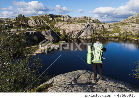 Pathway Preikestolen, Norway 48660913