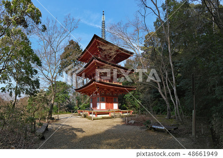 [Joruri Temple] (High Resolution Version) Kyoto Fukuzuki-shi Kamo-cho Nishi-no-Ota Prison 48661949