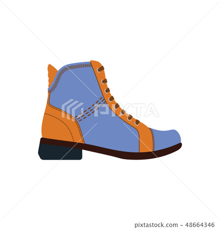 Woman boot icon 48664346
