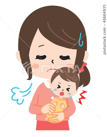 Baby not to stop crying 48664935