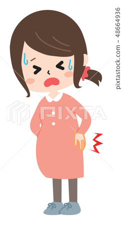 傷心的孕婦 48664936