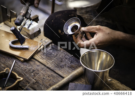Working with iron 48666418