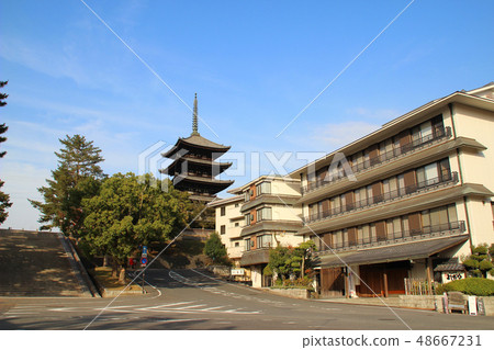 Kofuku-ji · 52 stages and five-storied pagoda / Nara city Nara prefecture Naraji-cho Kofuku-ji · 52 stages and five-storied pagoda / Nara city Nara prefecture Naraji-cho 48667231