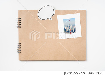 kraft notebook with tokyo travel concept kraft notebook with tokyo travel concept 48667933