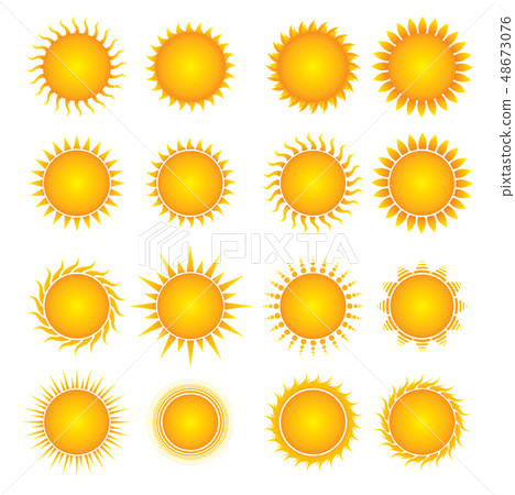 太陽能設計插圖 太陽能設計插圖 48673076