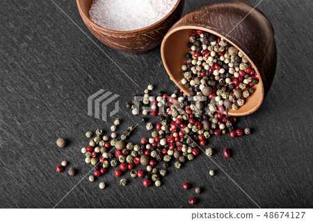 spices salt and pepper spices salt and pepper 48674127