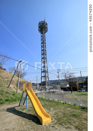 Slide and mobile phone base station 48674890