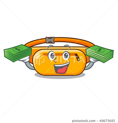 With money bag waist bag the shape funny characters With money bag waist bag the shape funny characters 48675685