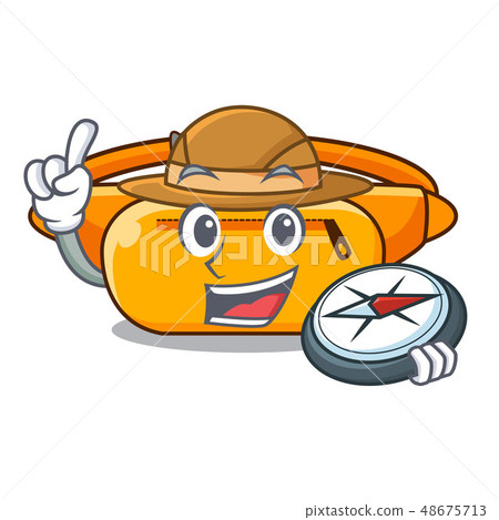 Explorer waist bag the shape funny characters 48675713