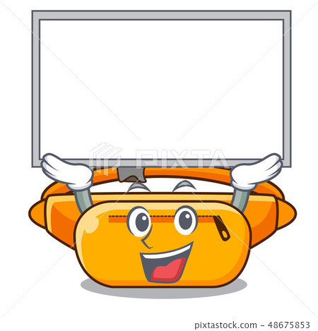 Up board waist bag placed in cartoon closet 48675853