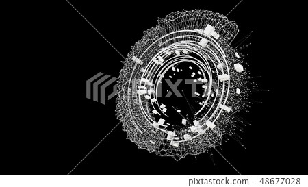 Concept Design Abstract Architecture or HUD Element or Space Station Concept Design Abstract Architecture or HUD Element or Space Station 48677028