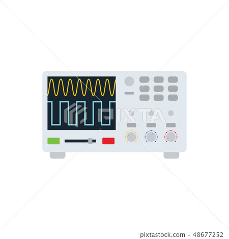 Oscilloscope icon 48677252