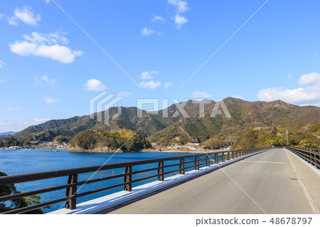 View from the South Island Bridge Minamiise Ichi Mie Prefecture View from the South Island Bridge Minamiise Ichi Mie Prefecture 48678797