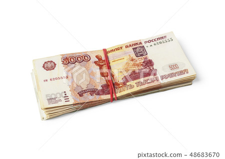 Russian banknotes Russian banknotes 48683670