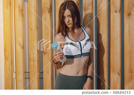 beautiful sport girl beautiful sport girl 48684253