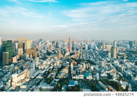 Tokyo Tower, skyline, japan,東京鐵塔,天際線, cityscape Tokyo Tower, skyline, japan,東京鐵塔,天際線, cityscape 48685274