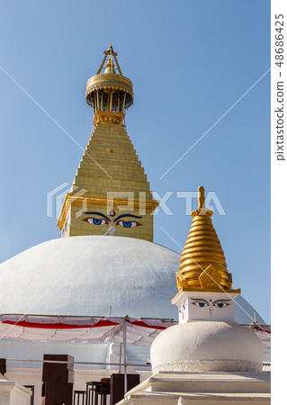 Boudhanath Stupa in Kathmandu Boudhanath Stupa in Kathmandu 48686425