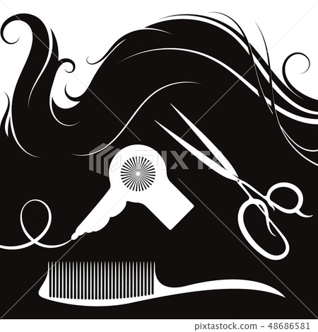 Beauty Salon And Hairdresser Vector Design Stock Illustration