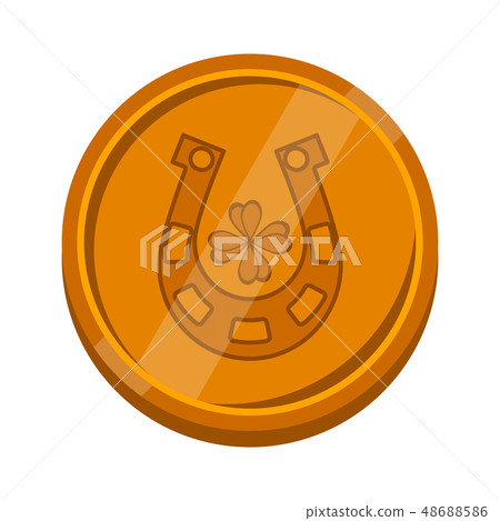 Isolated coin icon Isolated coin icon 48688586