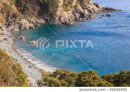 Coastline of Minamiizu-cho, Mie Prefecture 48688998