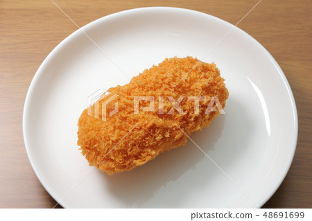 Crab cream croquette. Crab cream croquette. 48691699