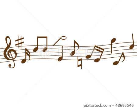Musical note 2 48693546