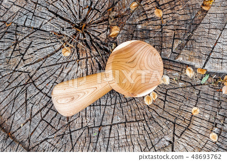 Handmade wooden spoon Handmade wooden spoon 48693762