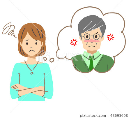 Troubled women 48695608