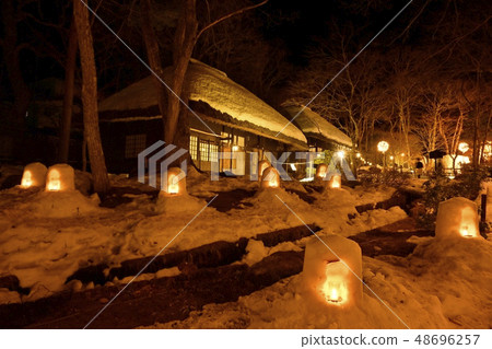 Nikko City Yunishigawa Onsen Mini Kamakura Light Up at Heike's Village Nikko City Yunishigawa Onsen Mini Kamakura Light Up at Heike's Village 48696257