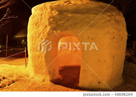 日光市Yunishigawa Onsen Kamakura在Heike村莊點亮 48696264