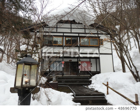 Aozu appearance of Tsunami in Aoki hot spring 48696770
