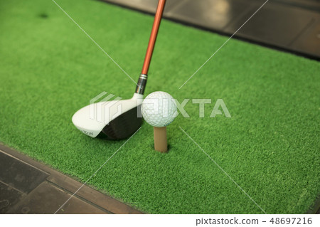 Golf driving range image 48697216