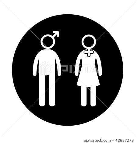 Gender people icon Gender people icon 48697272