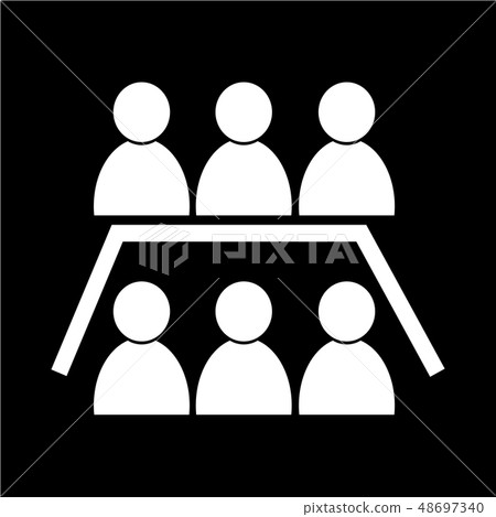 conference icon stock illustration 48697340 pixta pixta