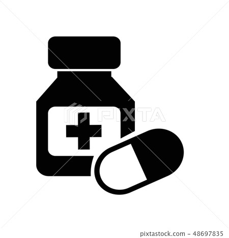 medicine icon-插圖素材 [48697835] - PIXTA圖庫
