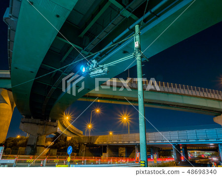 Night view of Ichinomiya Junction Night view of Ichinomiya Junction 48698340