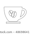 Coffee icon 48698641